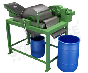 Electro Magnetic Drum Separator (Wet Process)